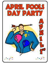April Fools Day Party Invitation Template