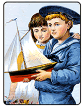 nautical artistic greeting card