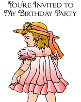 baby birthday party invitation templates