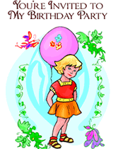 baby birthday party invitation templates