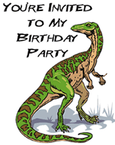 Dinosaur Birthday Cakes on Dinosaur Birthday Party Invitation Templates