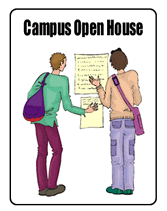 Free Campus Open House Invitations
