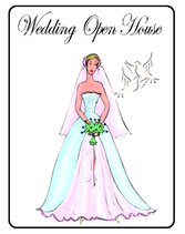 free printable Wedding Open House Invitation