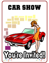 free car show invitations