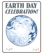 printable earth day party invitations