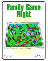 Family Game Night Party Invitations