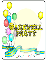 Good Logo Design Examples on Our List Of Printable Farewell Party Invitations