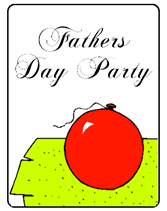 printable fathers day party