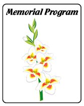 free funeral memorial program