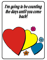 counting the days printable greeting card