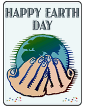 free earth day greeting card