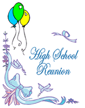 How do you create a high school reunion invitation?