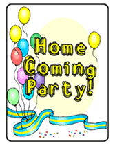 Printable Home Coming Party Invitations