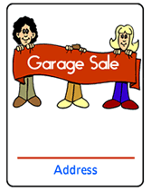 free garage sales invitations