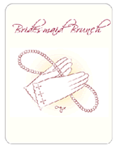 Free Printable Bridesmaid Brunch invitations