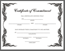 commitment ceremony