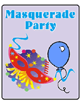 Masquerade party invites