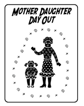 mother daughter day out invitations