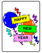 new year greeting cards