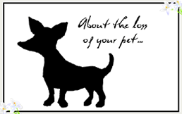 pet loss dog printable pdf card