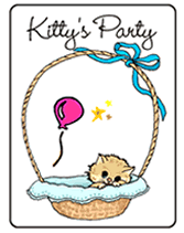 kitty's birthday party  invitation