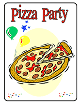 Free Pizza Party Invitations