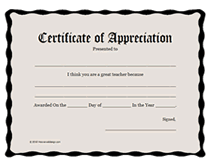 teachers appreciation