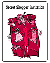 free printable secret shopper invitations