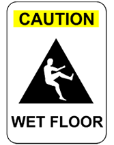Wet Floor printable sign