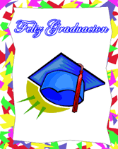 free printable Feliz Graduacion greeting cards