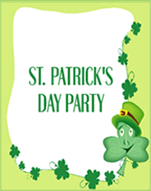 St. Patricks Day party invitations