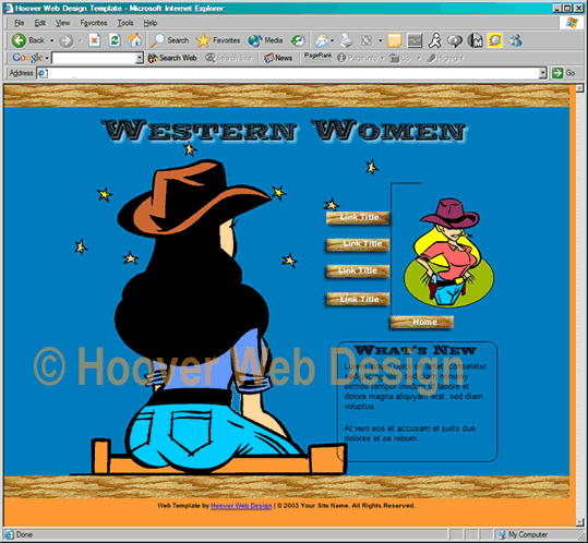 Hoover Web Templates Preview home988 HTML Web Site Design Templates