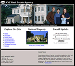 real estate web template