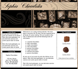 candy  web template