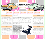retro web template