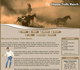 western web template