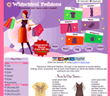 Fashion Handbags Web Template