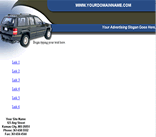 jeep car automobile web template