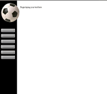 soccer, ball, sports  web template