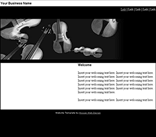 violins music instrument musical web site template