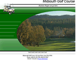 golf course cart sports leisure web site template