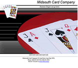 gaming cards gambling deck web page template