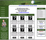 golf store ecommerce web template
