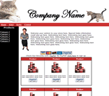Cat Pet Ecommerce Web Site Template
