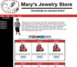 Jeweler Jewelry Store Rings Ecommerce Web Site Template