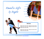 Romantic Gifts Website Template, Romance, Dating Love Couple People Date