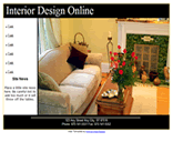interior design home furnishings web template