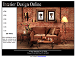 home furnishings interior design home decor decorating furniture store web template