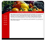 vegetables food web template