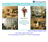 home furnishings furniture interior design web template